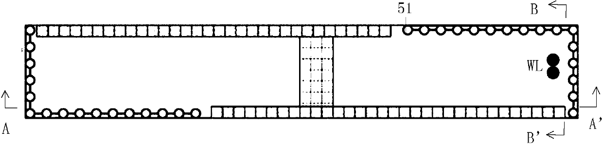 Humanized efficient pedestrian crossing facility and control method thereof