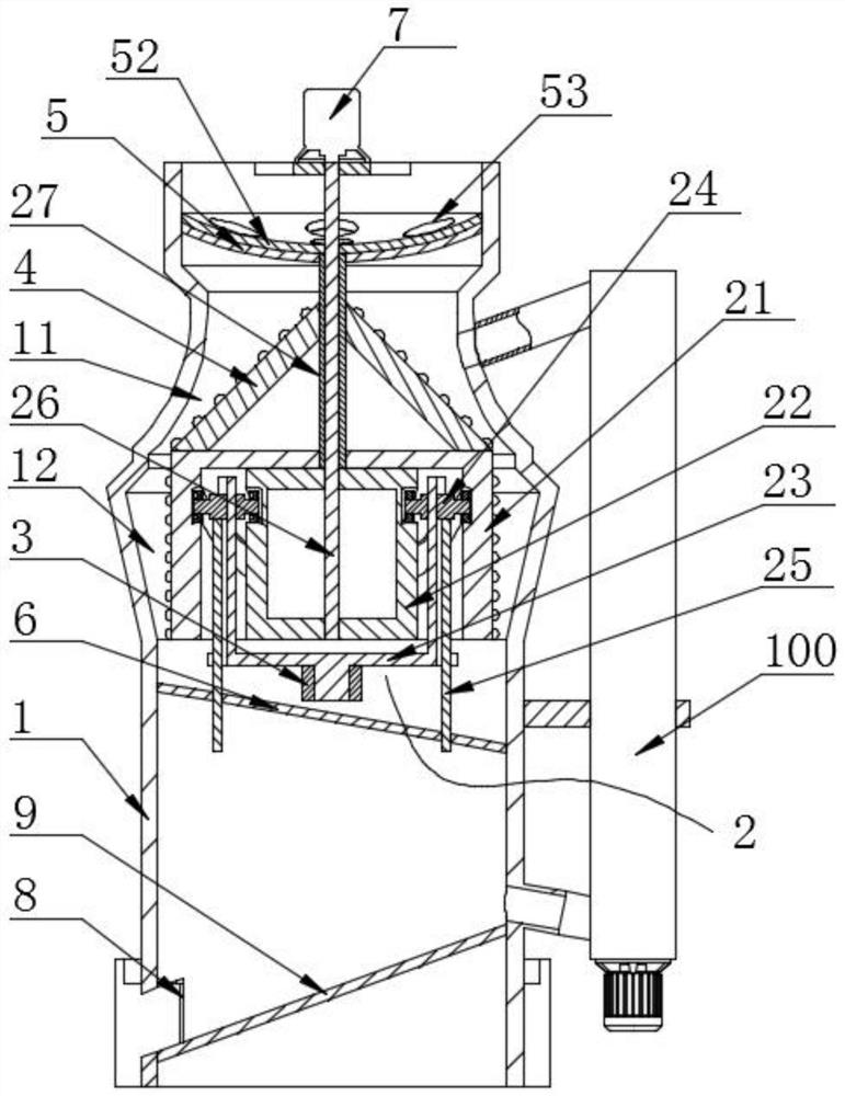 Ore crushing and screening machine