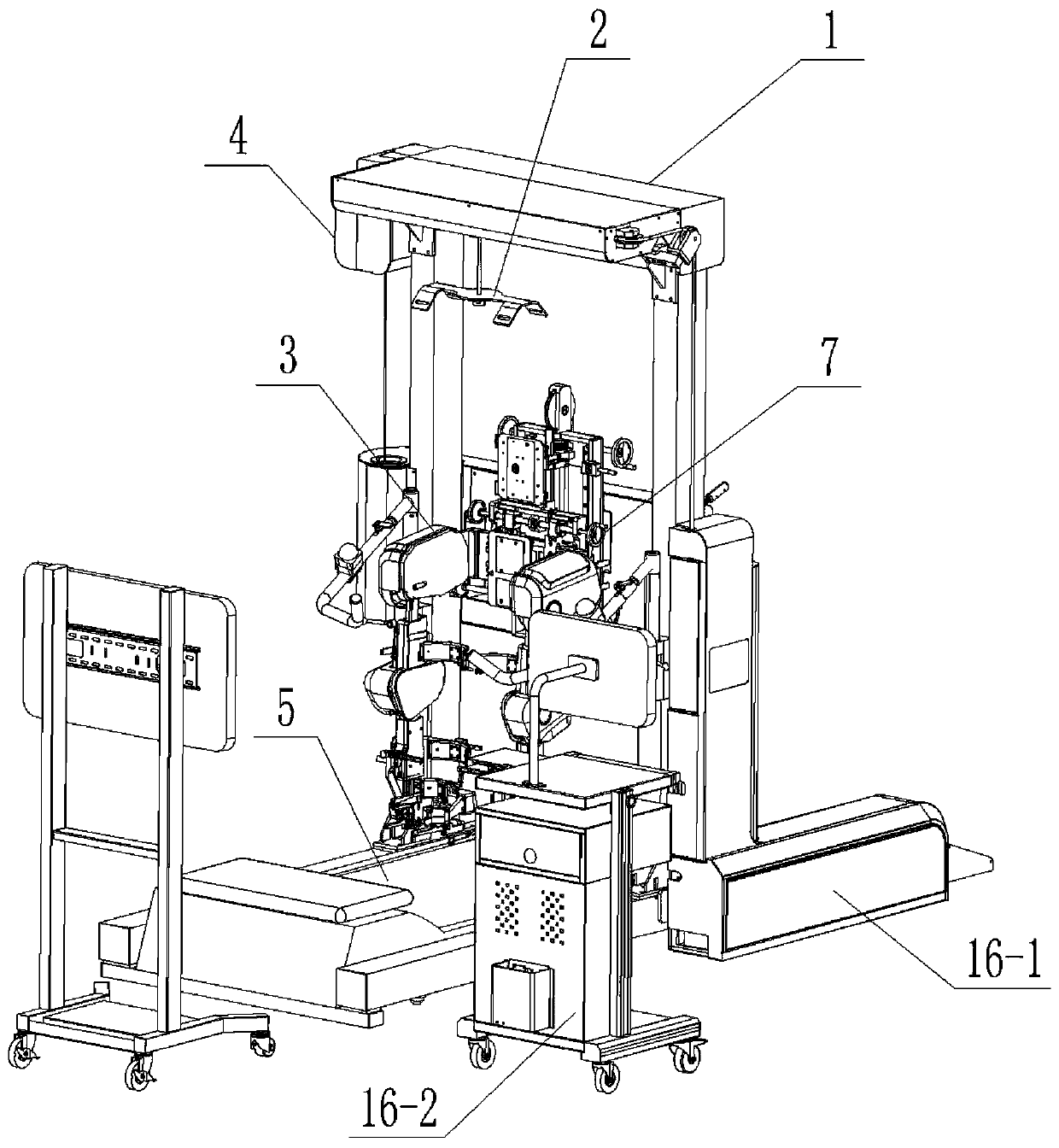 Intelligent rehabilitation robot for lower limb gait training