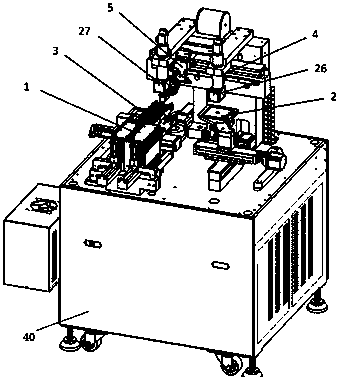 Multi-size chip based COB automatic film sticking machine matched with multiple diaphragms