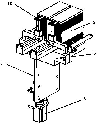 Multi-size chip based COB automatic film sticking machine matched with multiple diaphragms