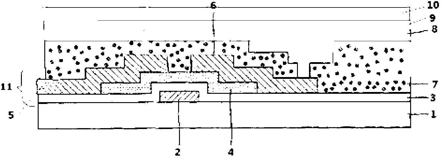 Metallic oxide semiconductor film and preparation method and application thereof