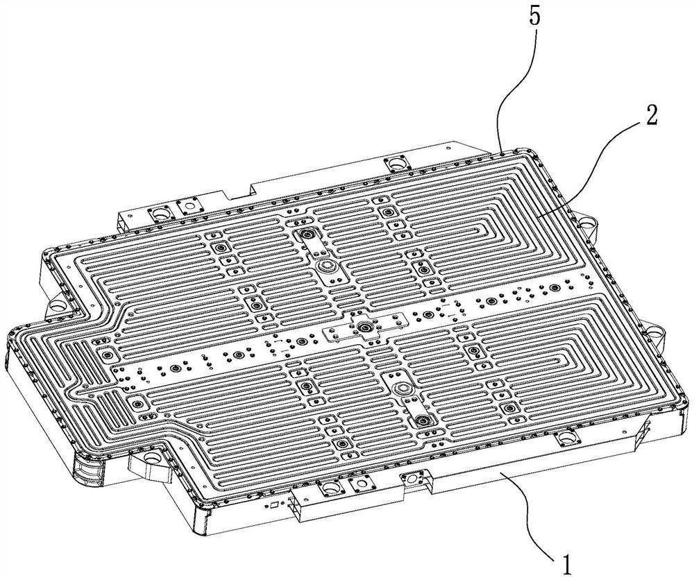 Production clamp of battery box body