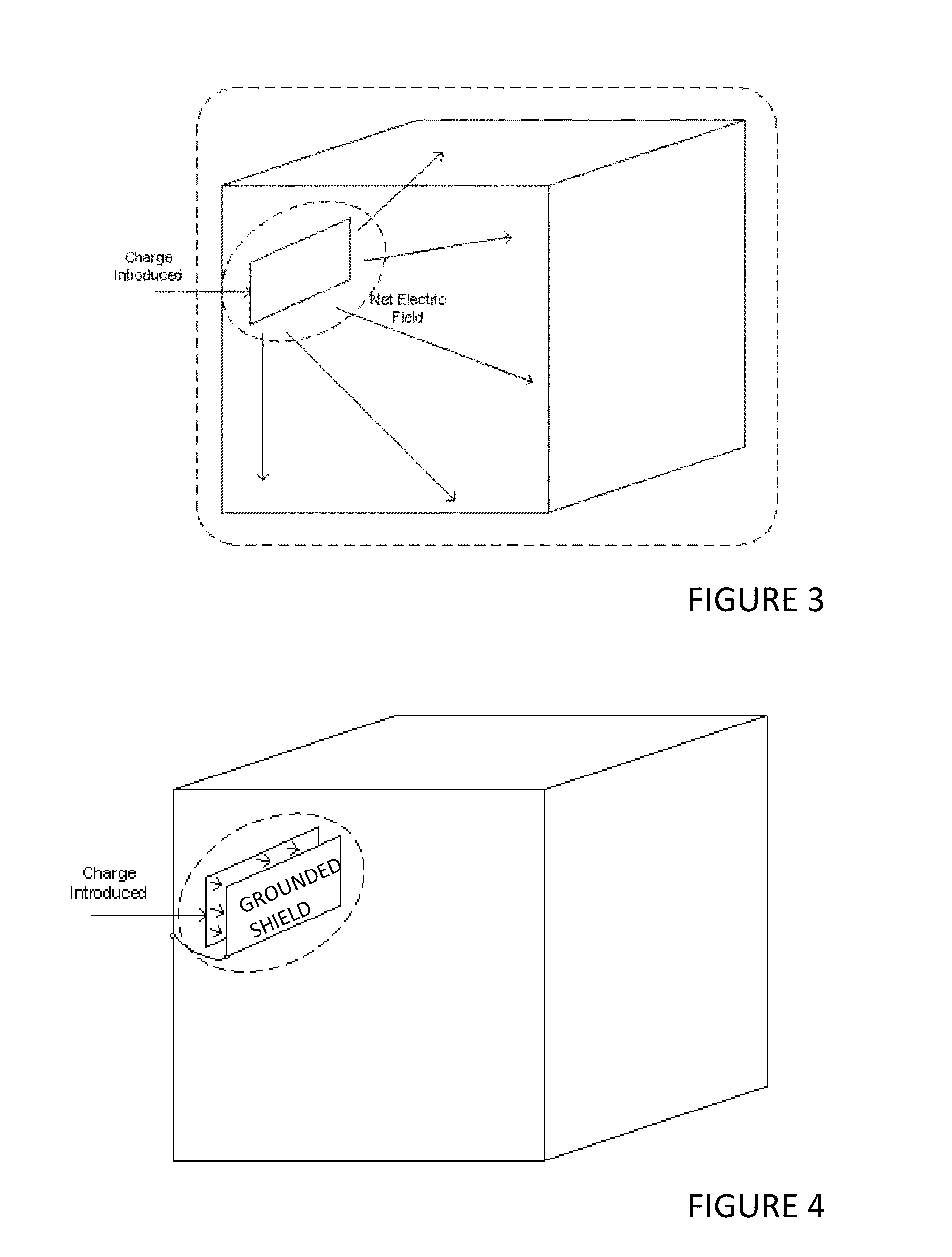 Printed shield with grounded matrix and pass through solder point systems and methods