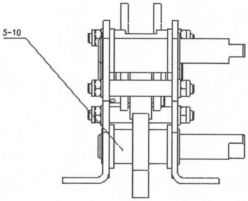 A pole-mounted permanent magnet vacuum circuit breaker with a manual opening and closing device