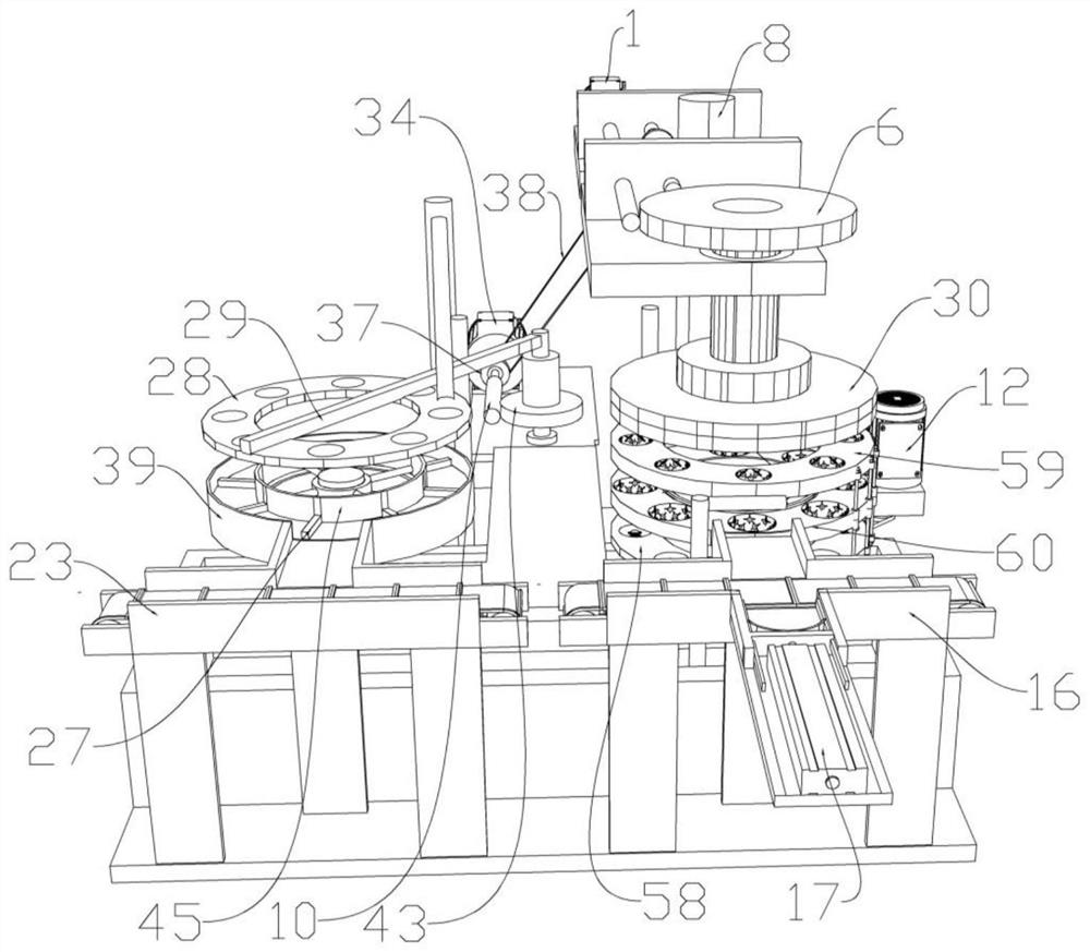 Metal parts surface polishing system and method