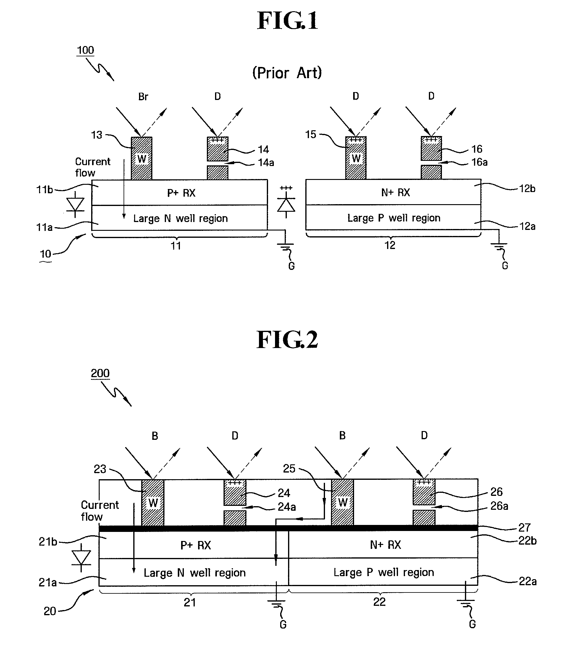 Semiconductor Integrated Test Structures For Electron Beam Inspection of Semiconductor Wafers