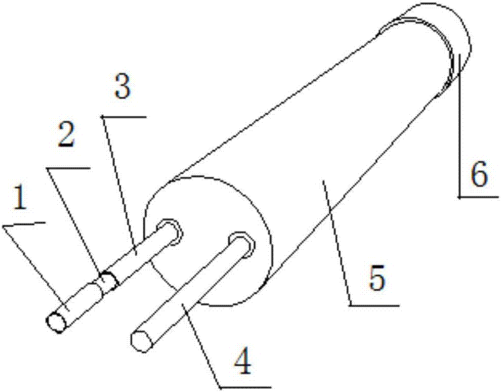 Inside heated FBG sensor and packaging method thereof