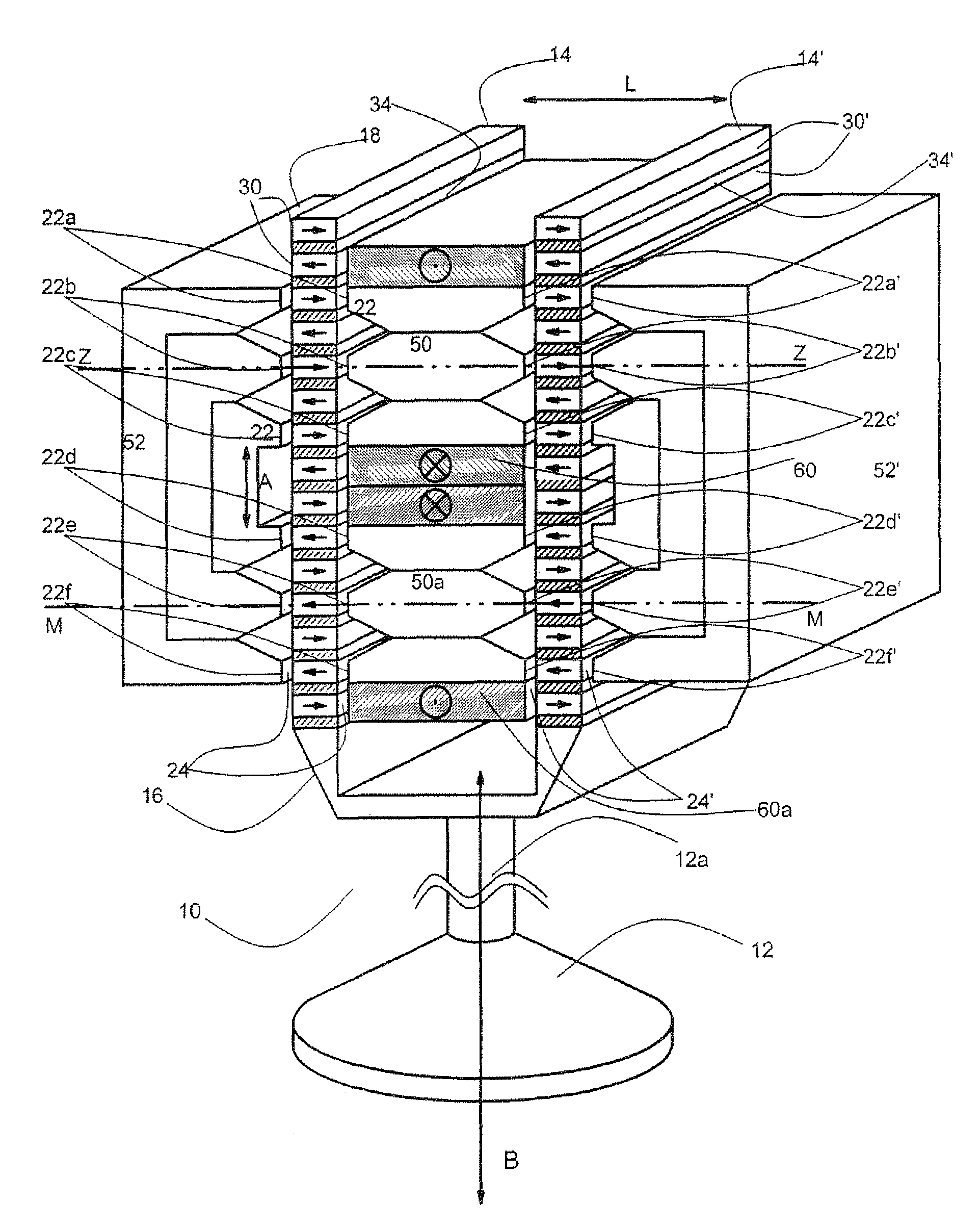 Gas exchange valve actuator for a valve-controlled internal combustion engine