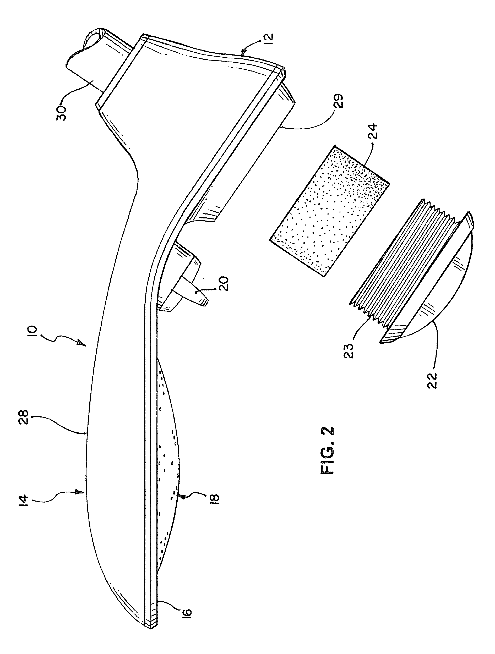 Offset filtered showerhead