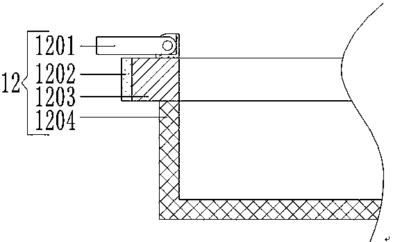 Screening device and screening method for production of composite stabilizer