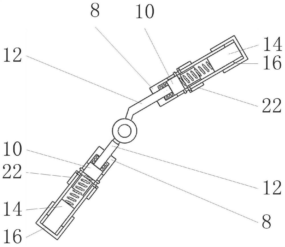 Knee joint fixing support