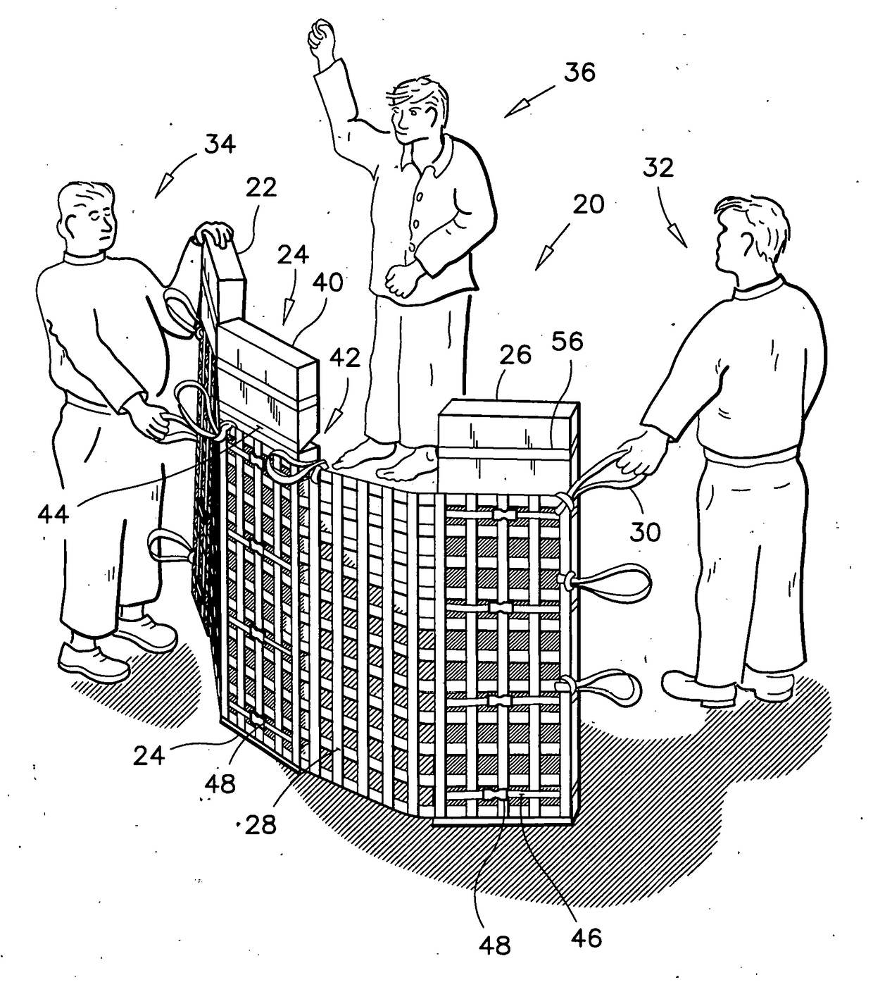 Flexible nonviolent intervention shield