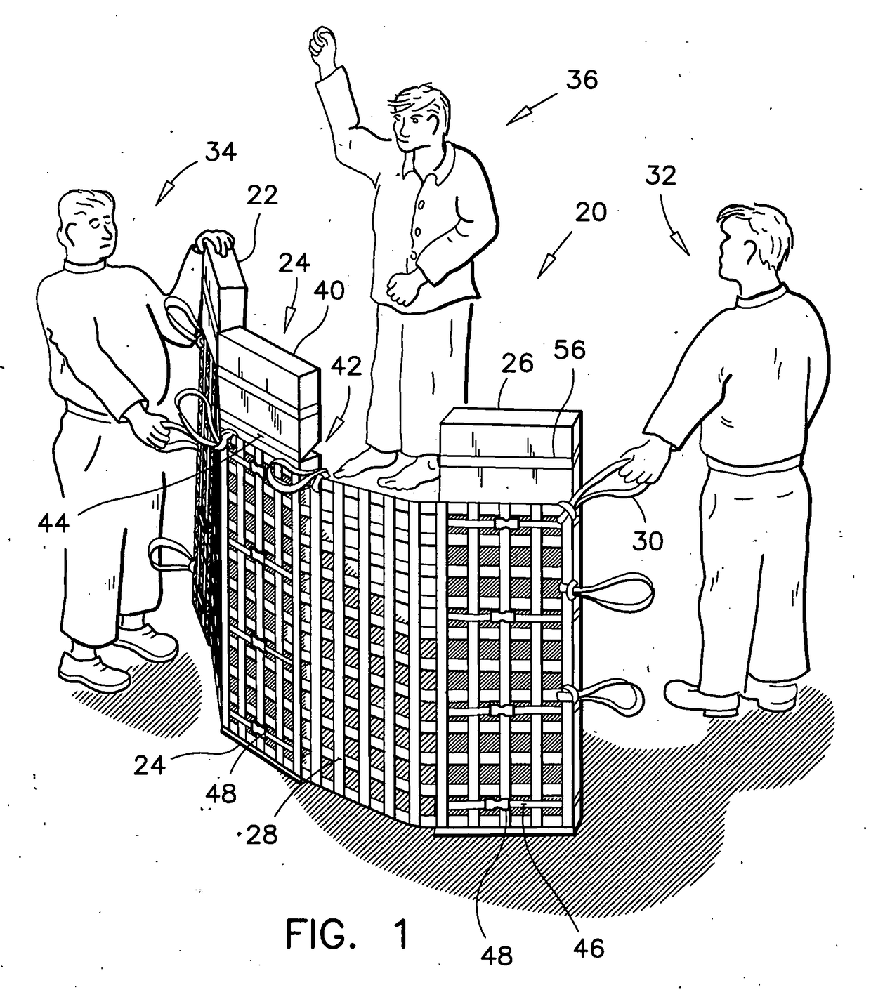 Flexible nonviolent intervention shield