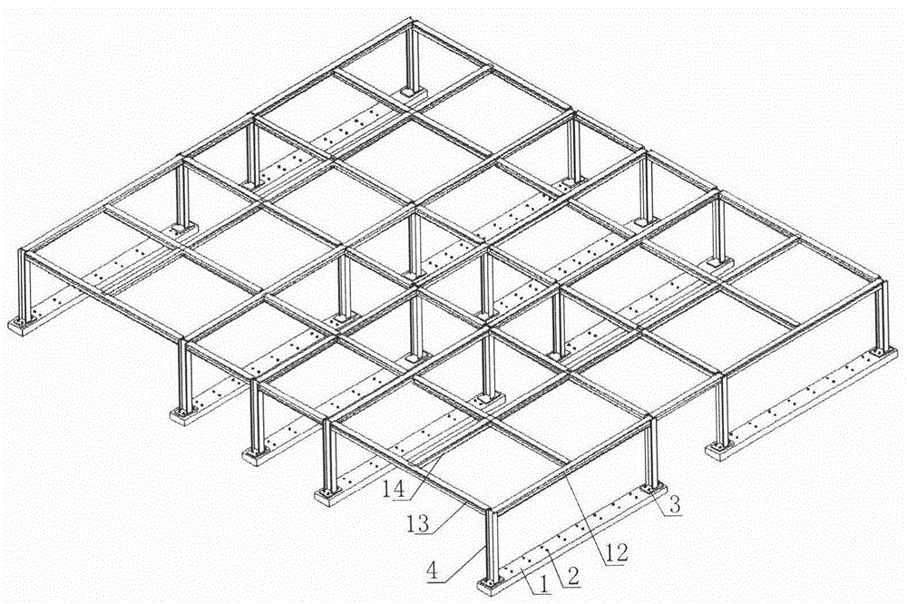 Construction method of prefabricated light steel integrated houses in pastoral areas