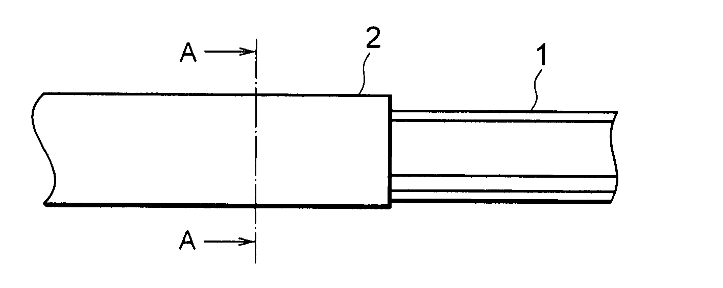 Vehicle steering telescopic shaft