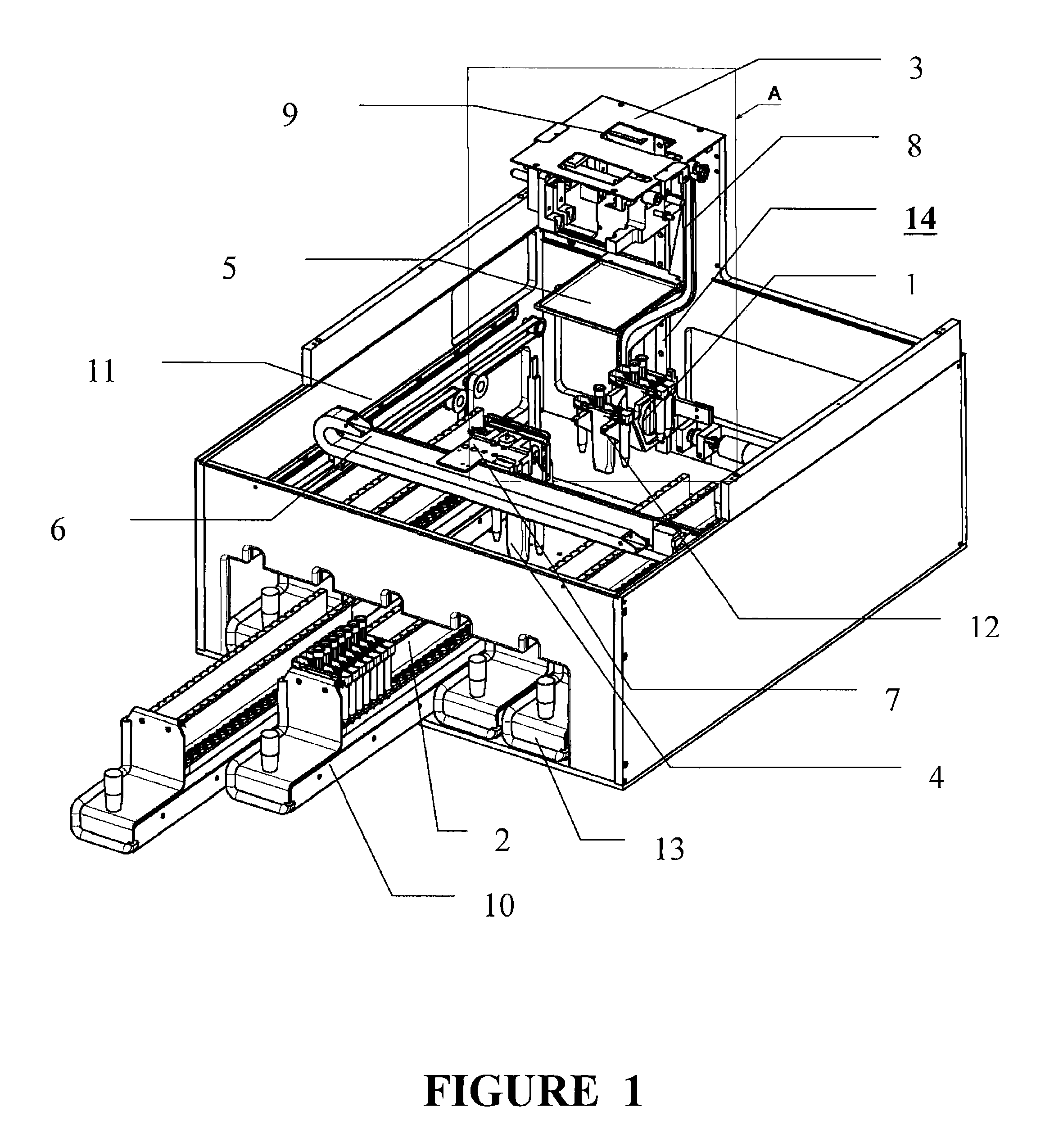 Multi-level diagnostic apparatus with a lift system