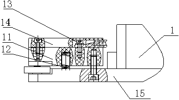 Safe butt-joint power-on device for digitalized automatic assembly line