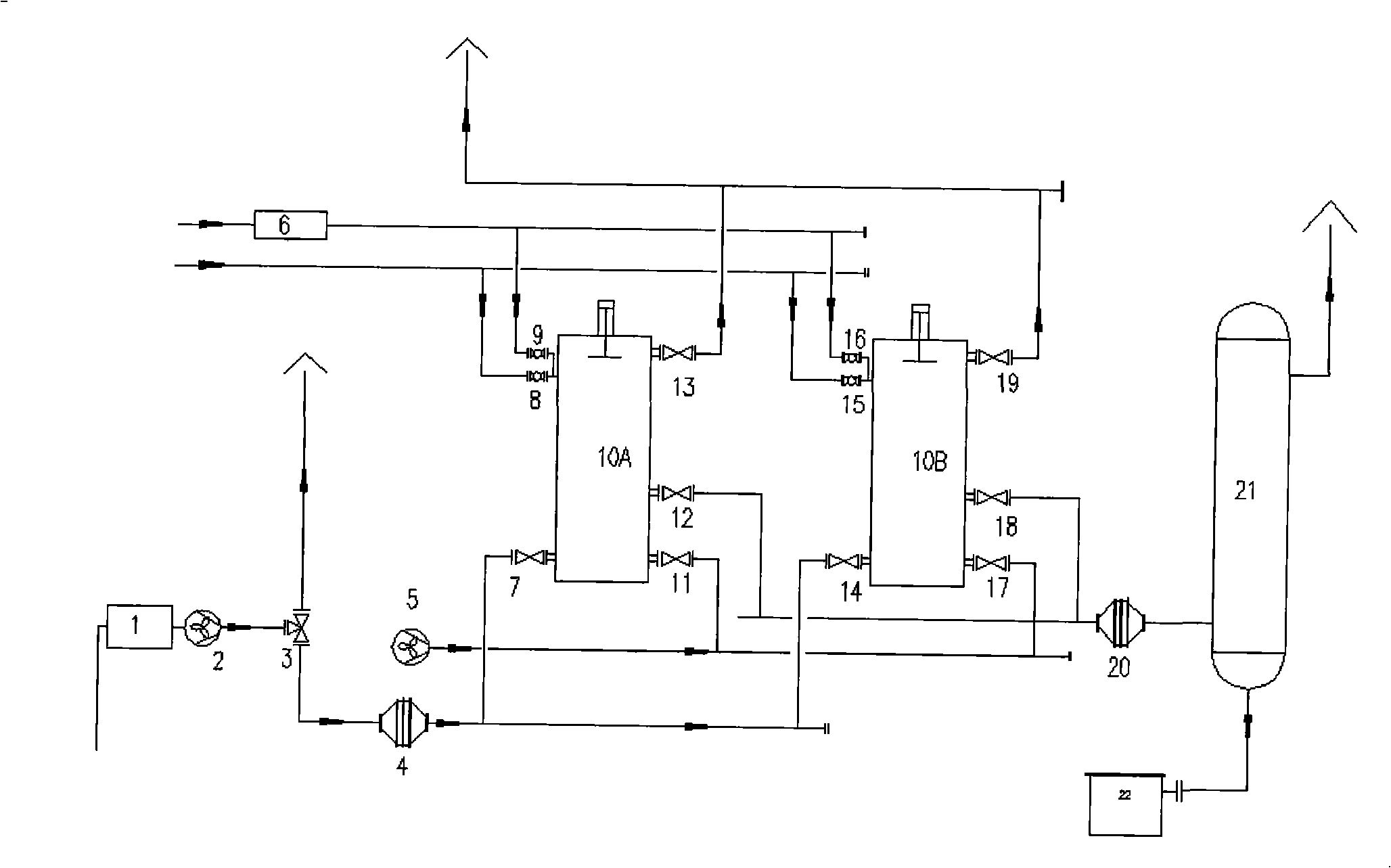 Activated carbon fiber organic solvent recovery novel technique using nitrogen as desorption medium