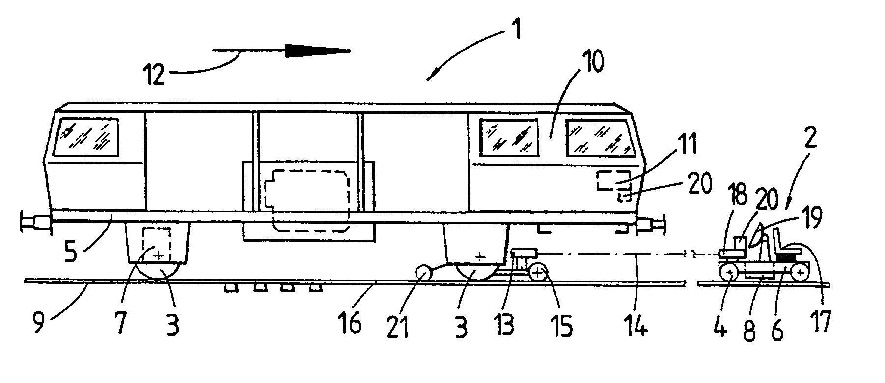 Method of surveying a track