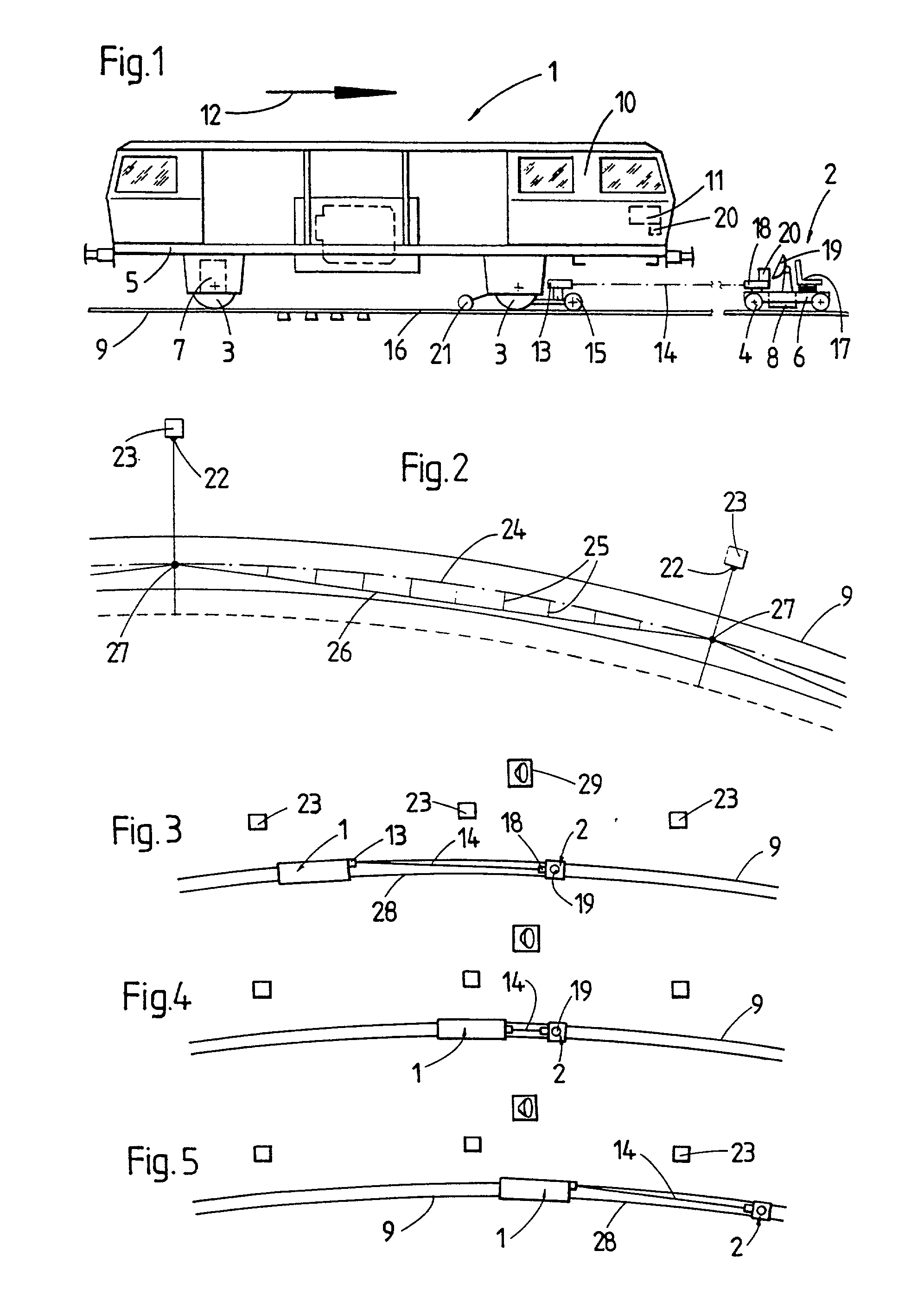 Method of surveying a track