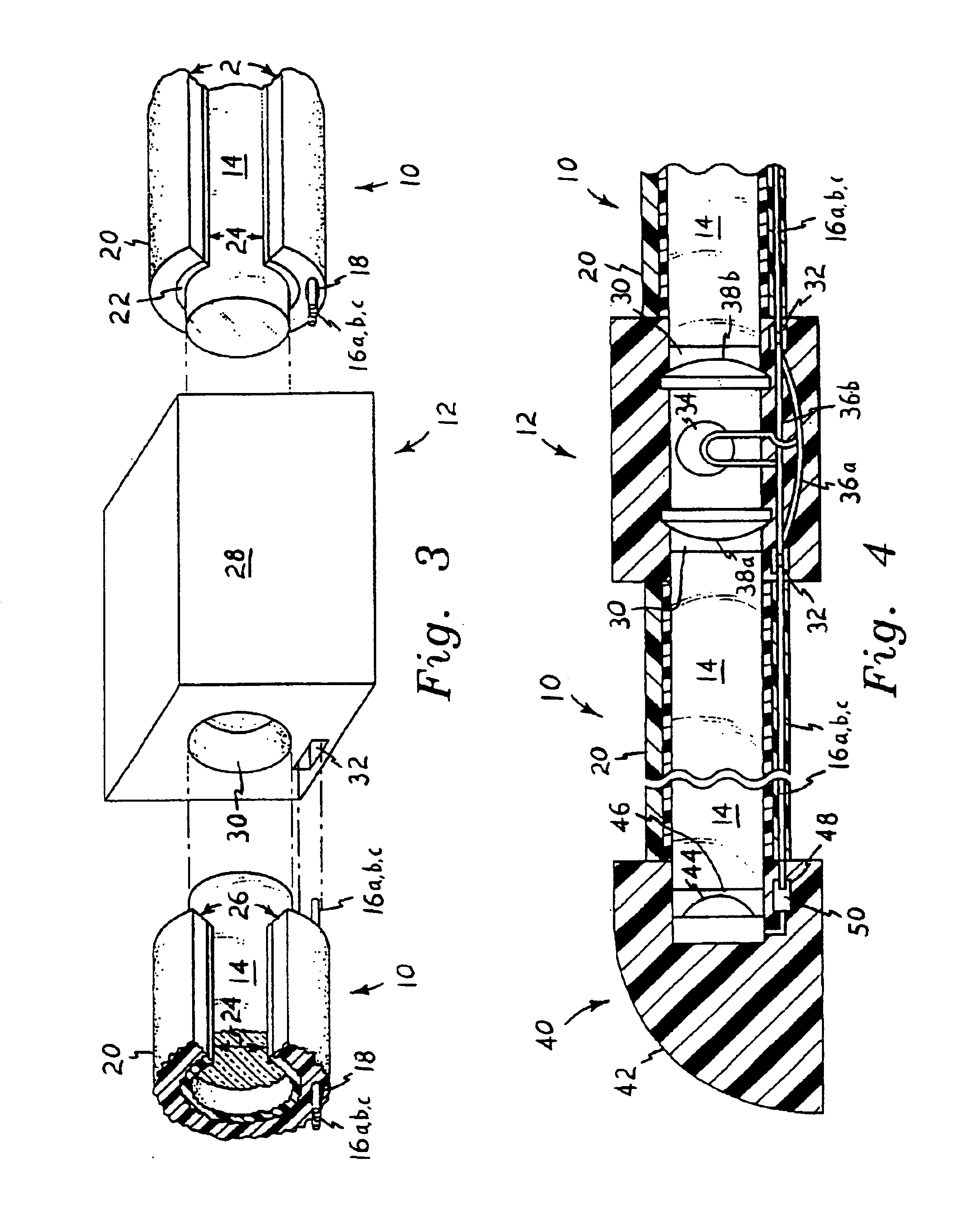 Compound optical and electrical conductors, and connectors therefor