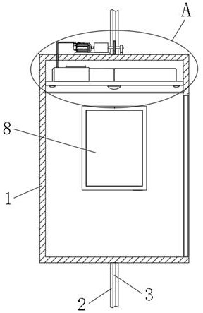 Energy-saving and environment-friendly elevator car lighting system