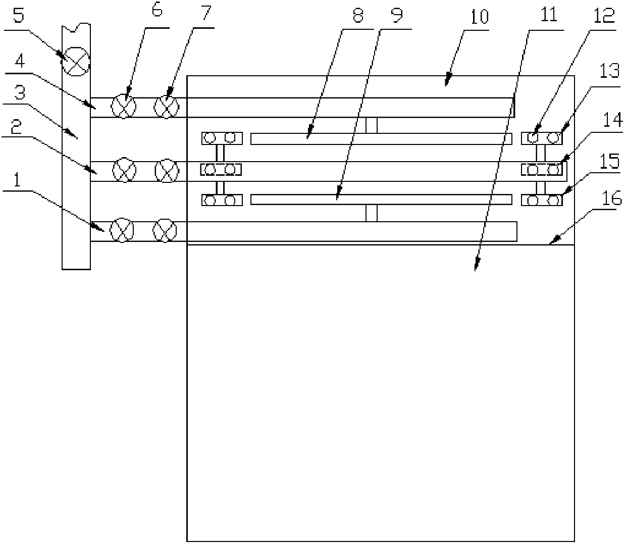 Sintering ignition furnace and ignition control process thereof