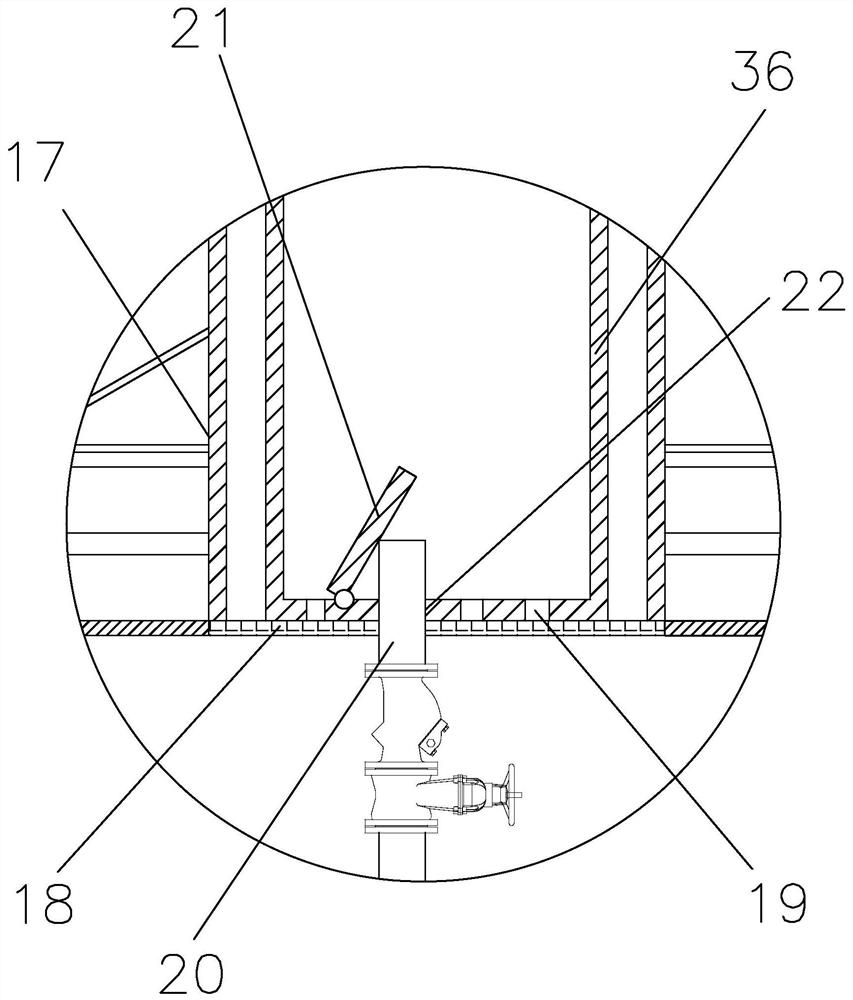 Integrated prefabricated pumping station for automatic separation and lifting of sewage and sewage