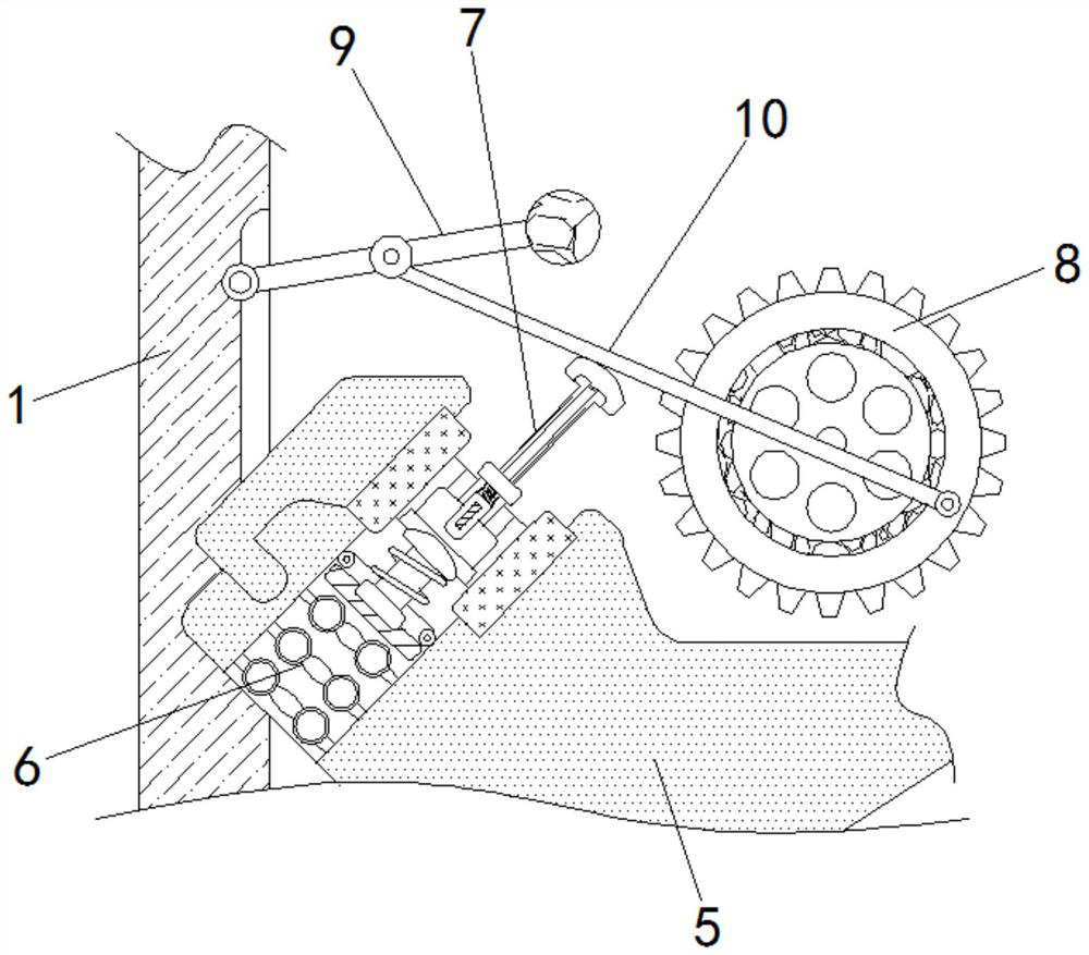 Intelligent manufacturing type machining device for plate-shaped resistor grooving