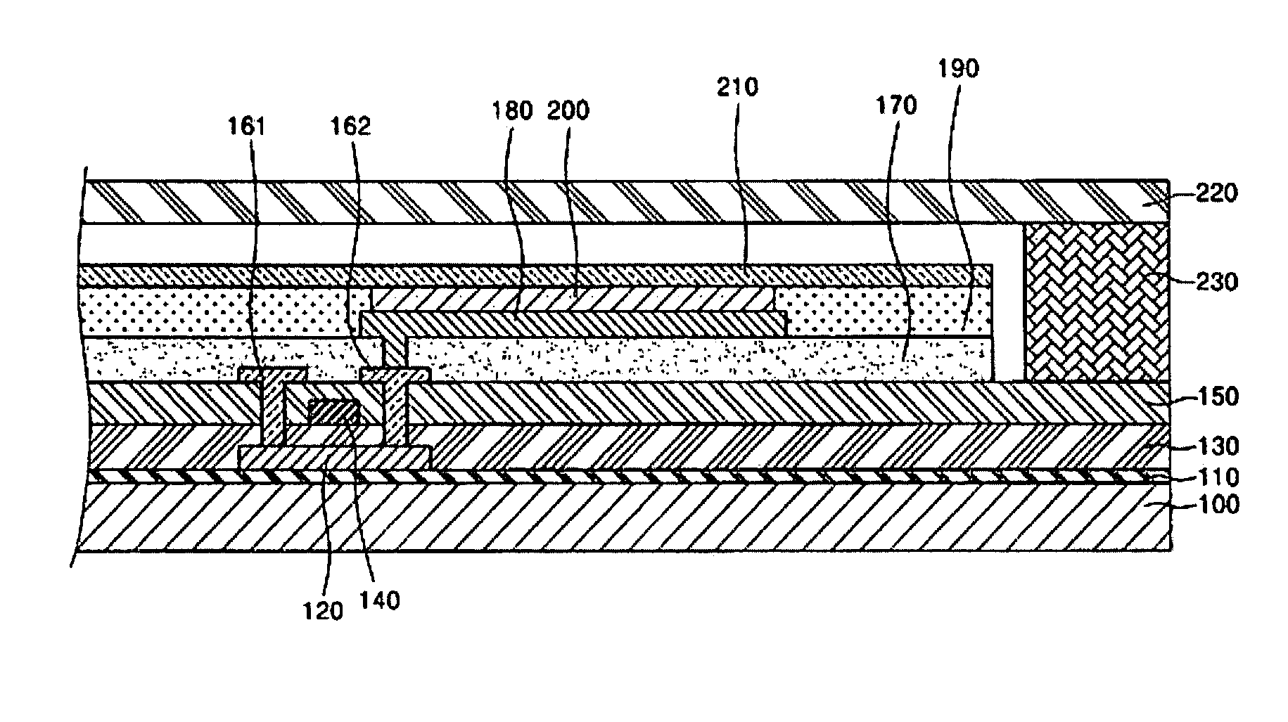 Organic light emitting diode display device and method of manufacturing the same