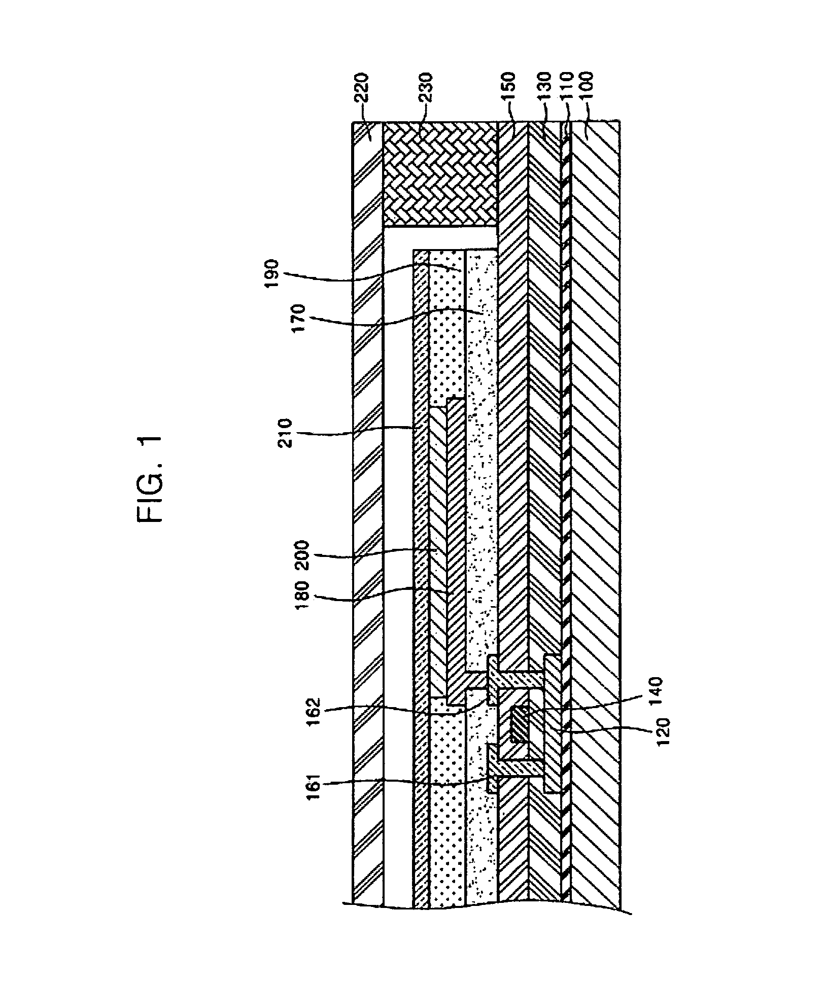 Organic light emitting diode display device and method of manufacturing the same