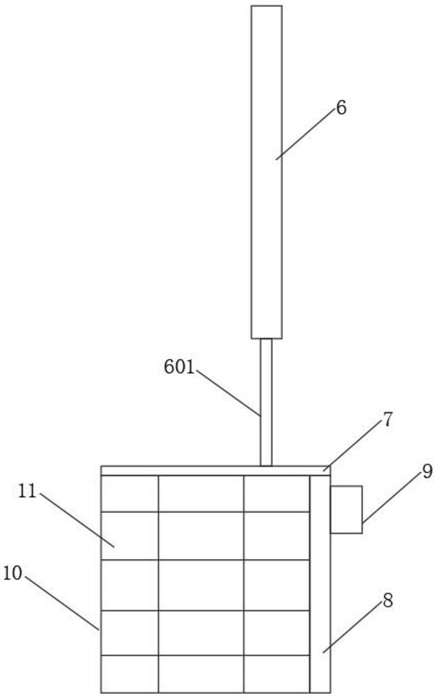 Auxiliary device of chemical test bed