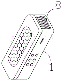 Combined type negative oxygen ion air purifier