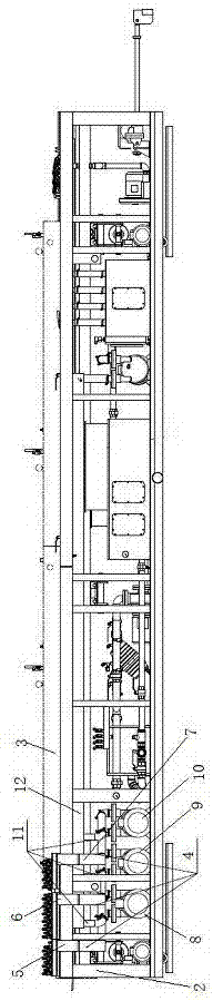 Sizing table for vacuum and quick sizing