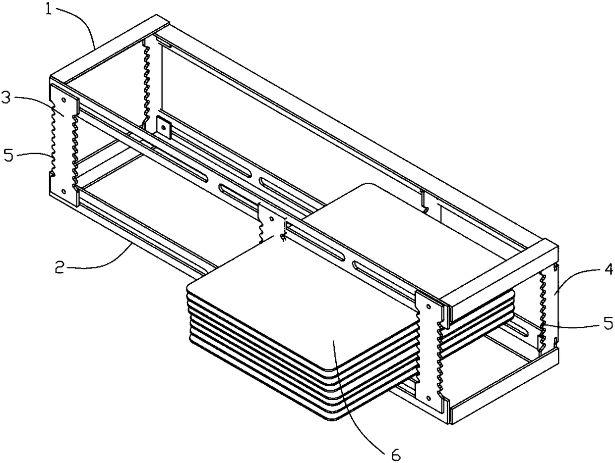 Method for reducing warping in chemical strengthening of glass and jig for strengthening