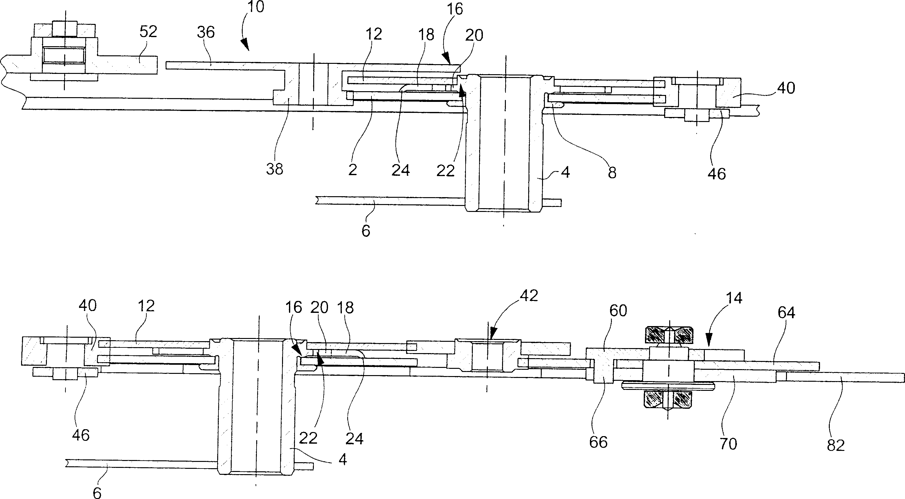 Timepiece with an hour hand able to be moved forward or backward by one hour step