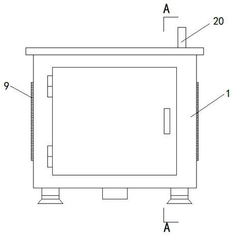 Energy-saving and environment-friendly electric cabinet for production plant