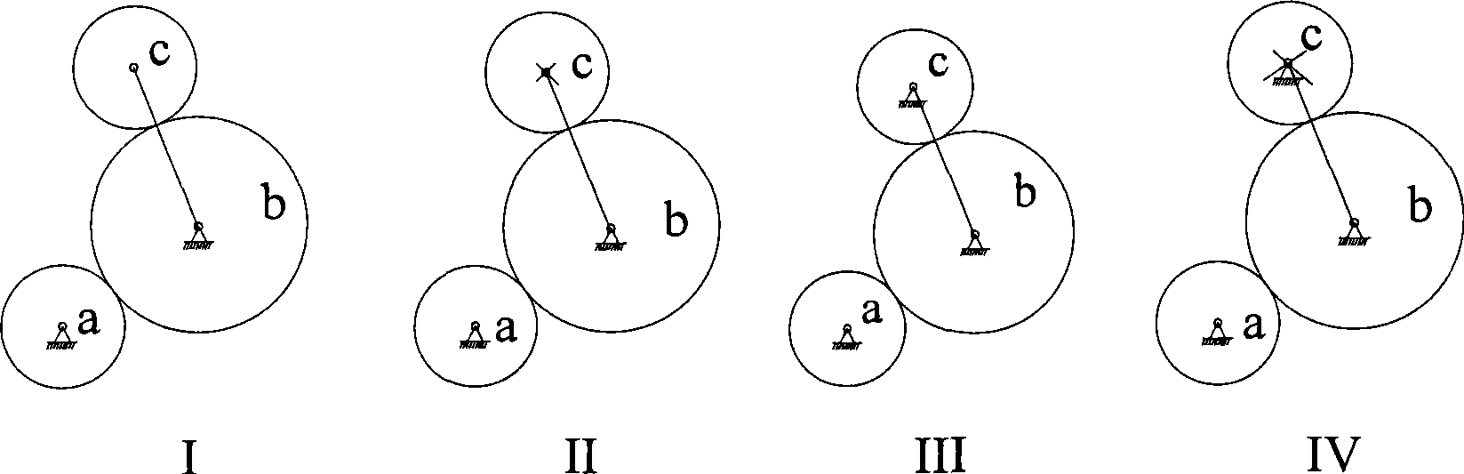 Single motor driven two-freedom degree joint structure