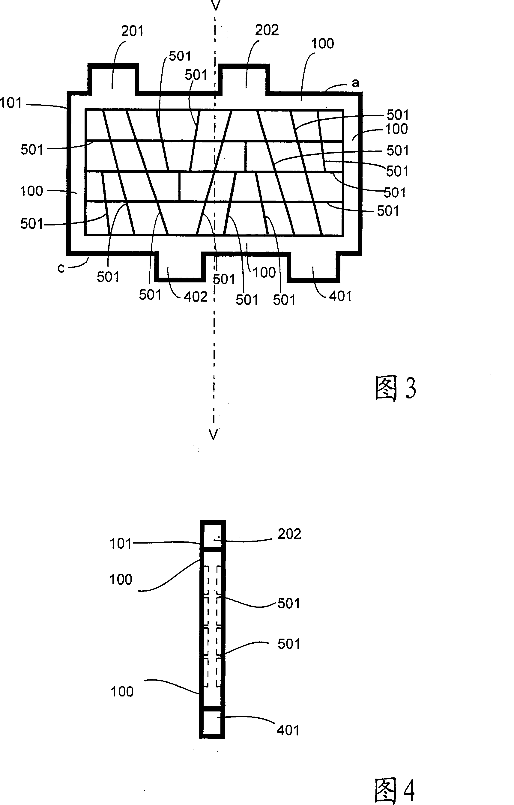 Electrode plate of multiway multiplex radiation confluxing structure