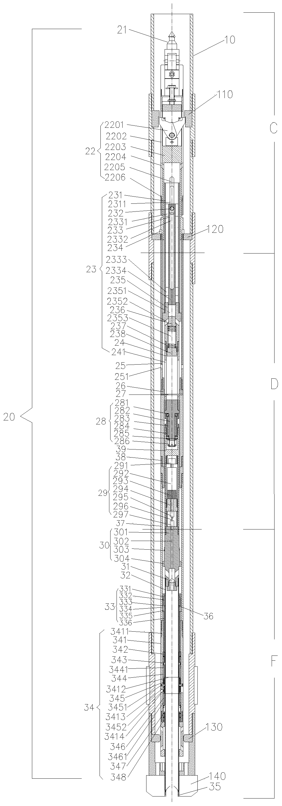 Offshore Drilling Pressure-holding Coring Method