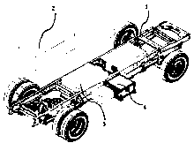 Multi-power battery system structure of pure electric special vehicle