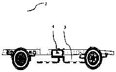 Multi-power battery system structure of pure electric special vehicle