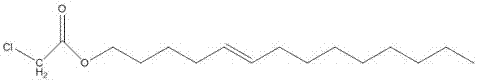 Halogenated pheromone analogue for controlling spotted cutworm