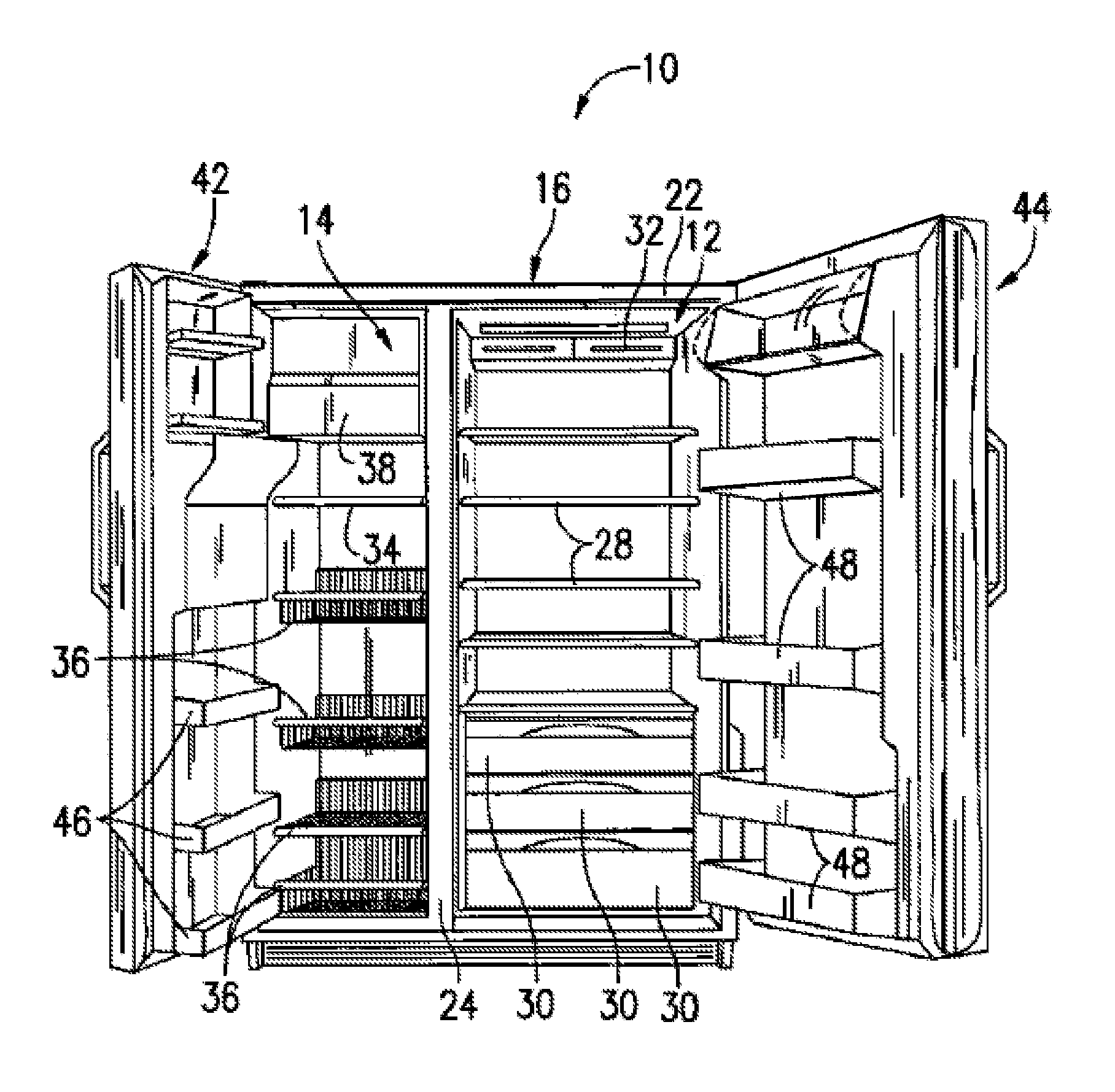 Refrigerator energy and temperature control