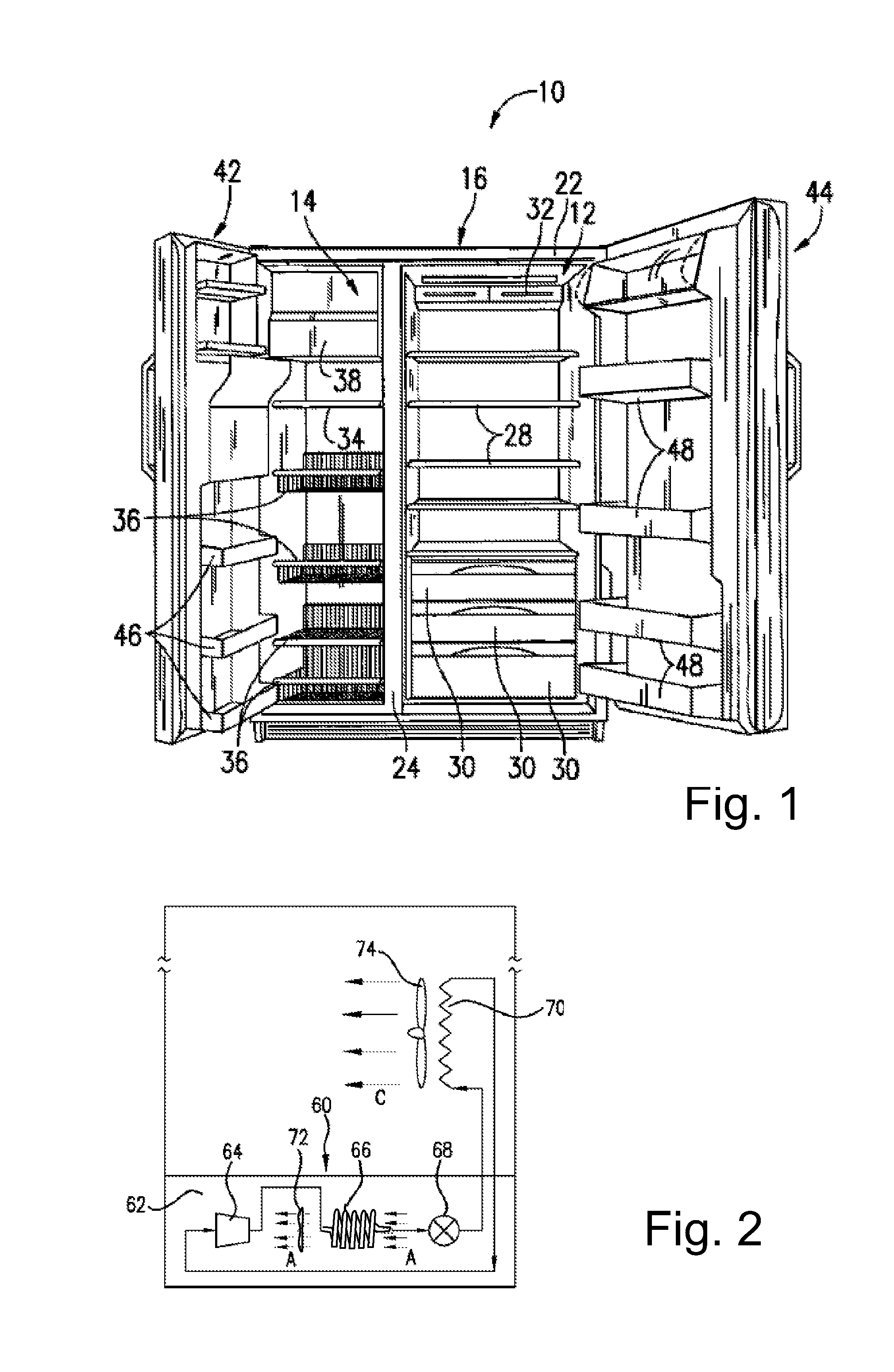 Refrigerator energy and temperature control