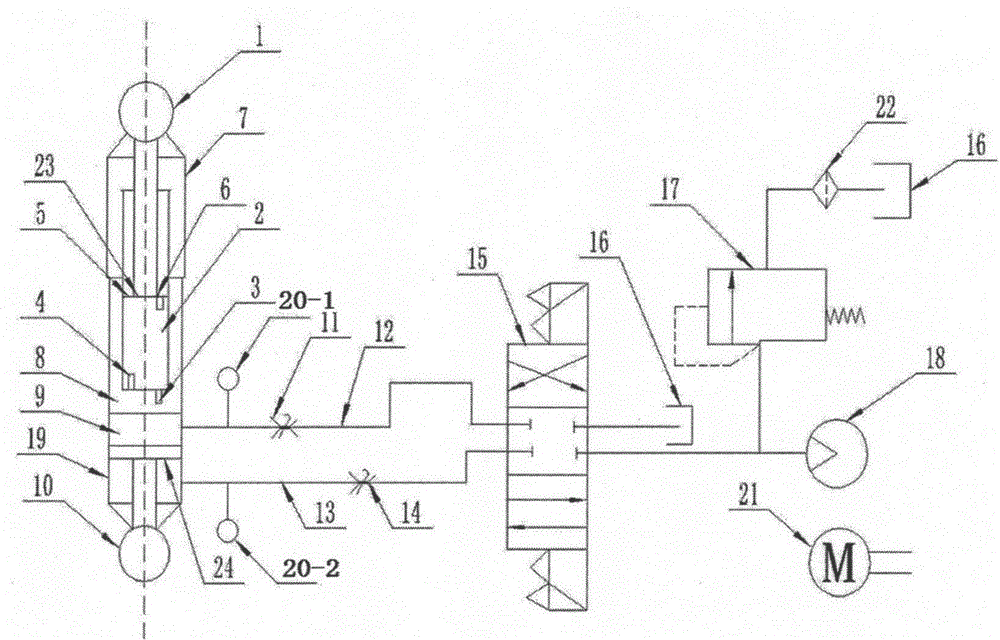 Intelligent-regulation automobile car damper based on single chip microcomputer