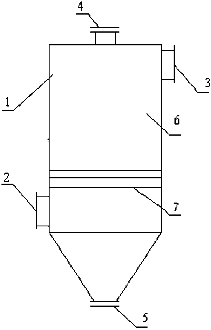 Packing type dust remover