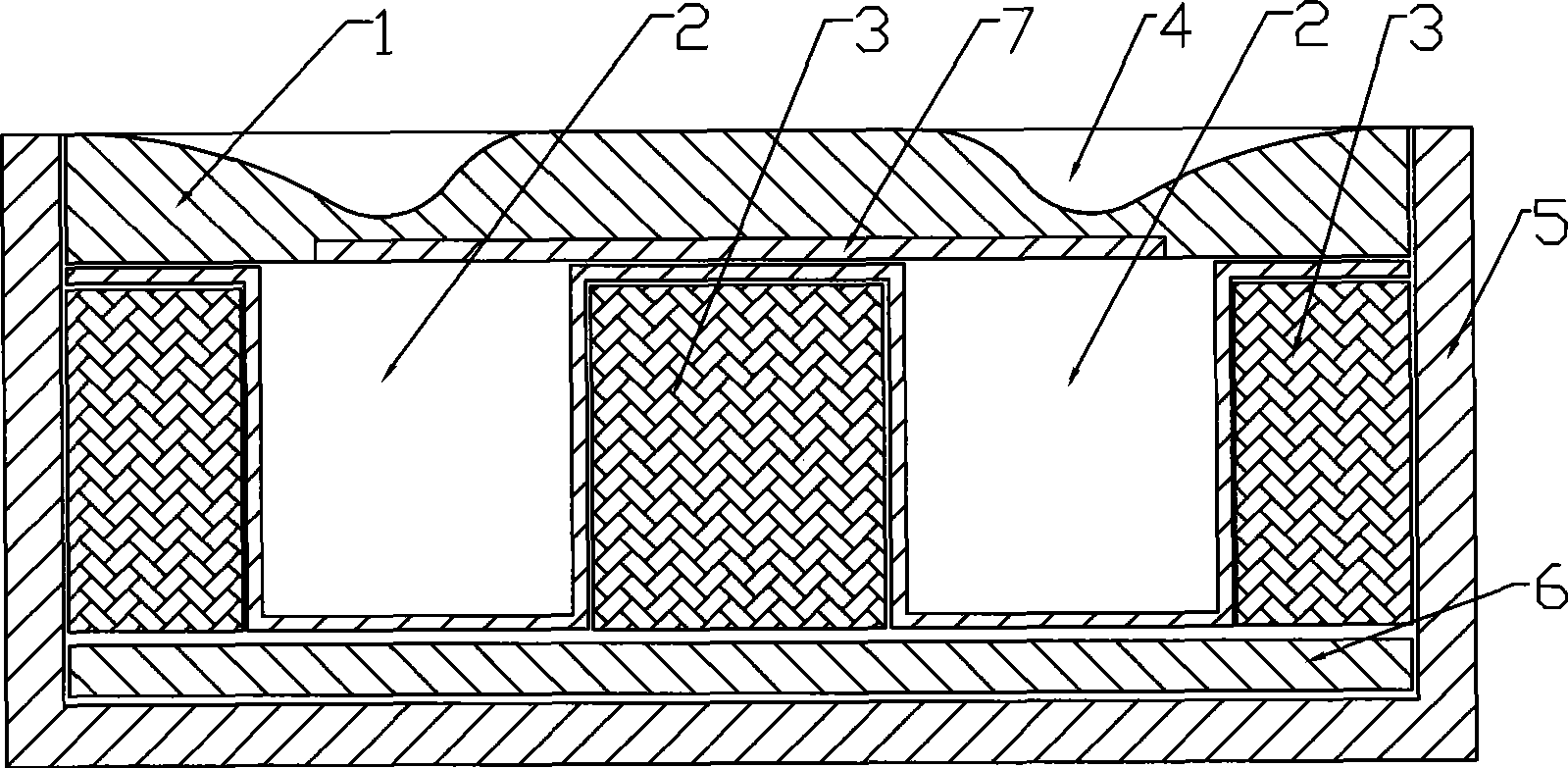 Planar magnetron sputtering cathode capable of improving target material utilization rate