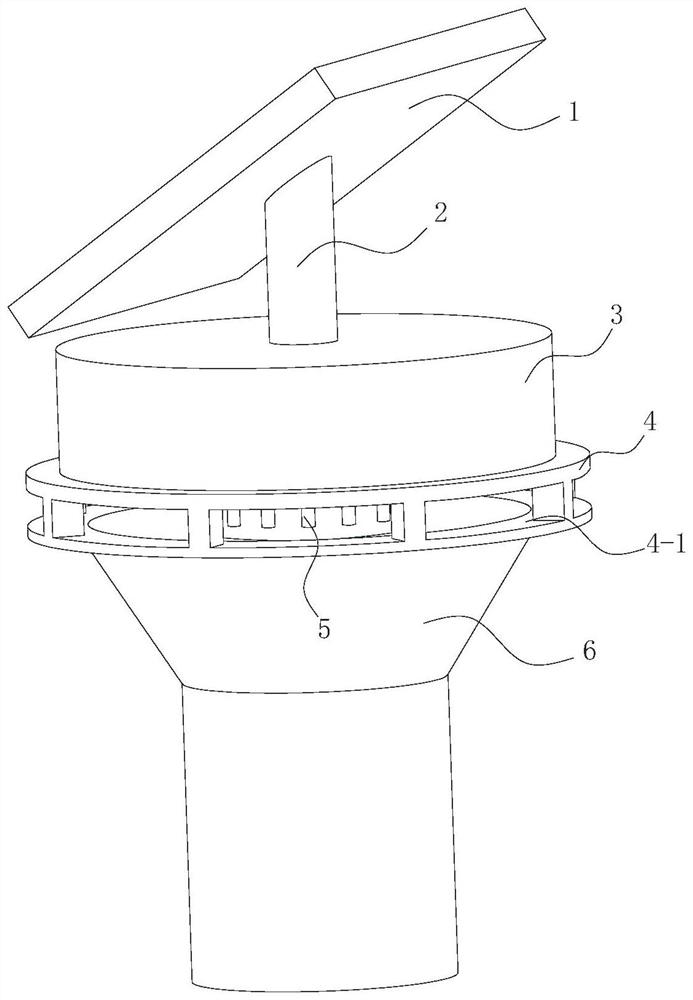 Safe insect killing device for forest cultivation